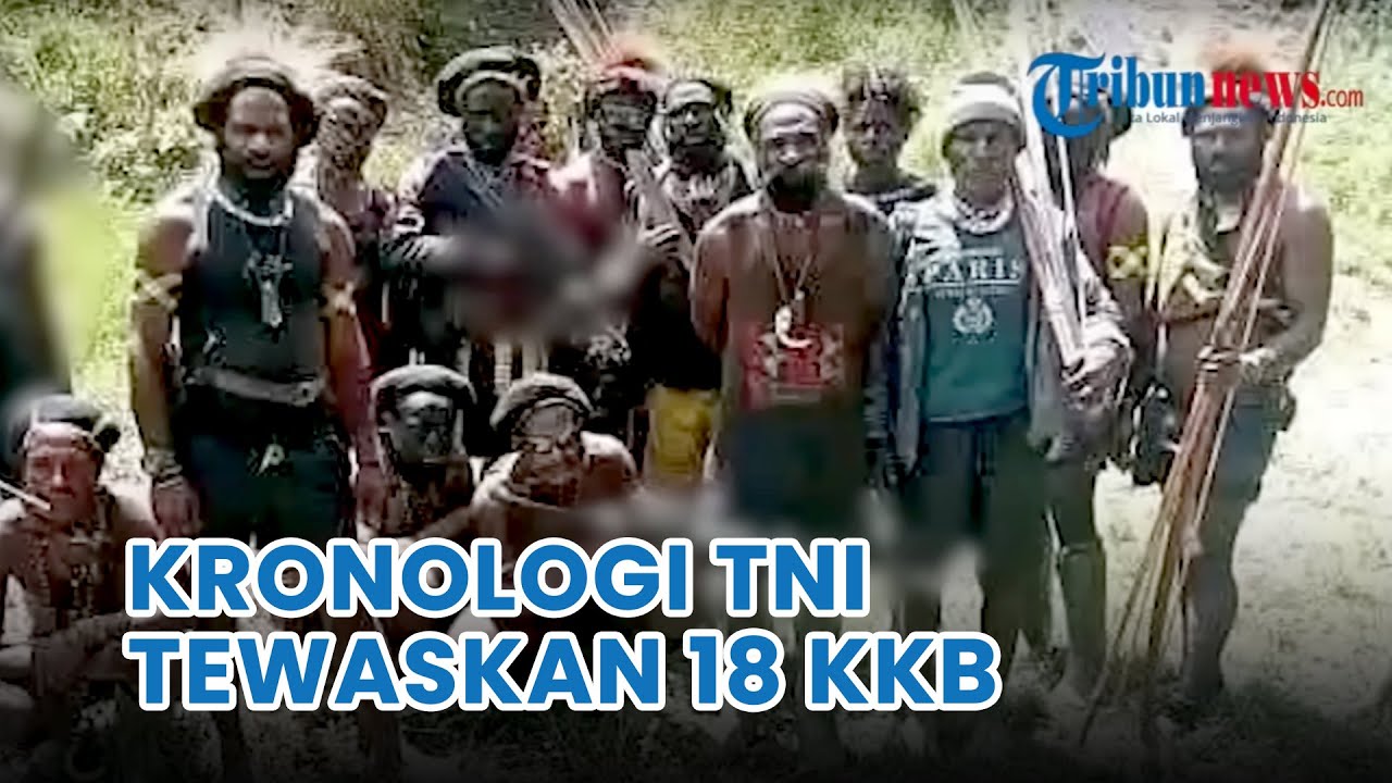 Kronologi TNI Tewaskan 18 KKB Papua di Intan Jaya
