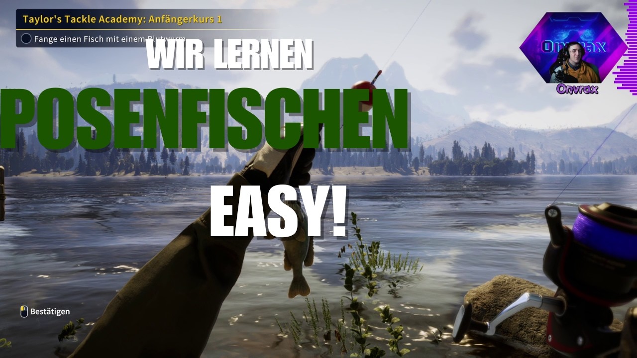 COTW The Angler Session 02   Wir lernen Posenfischen