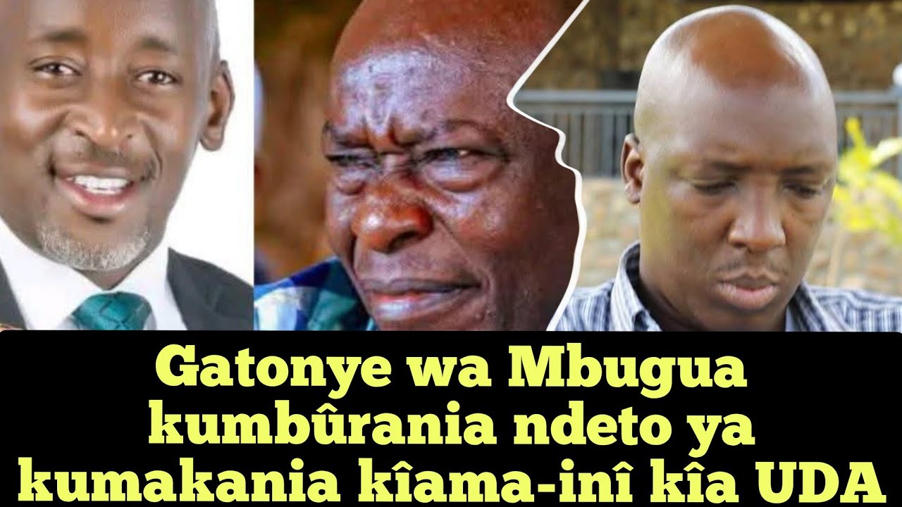 GATONYE WA MBUGUA KUMBÛRANIA MAUNDU ME MAGIGI THIRIKARI-INÎ KAMEME FM 😢