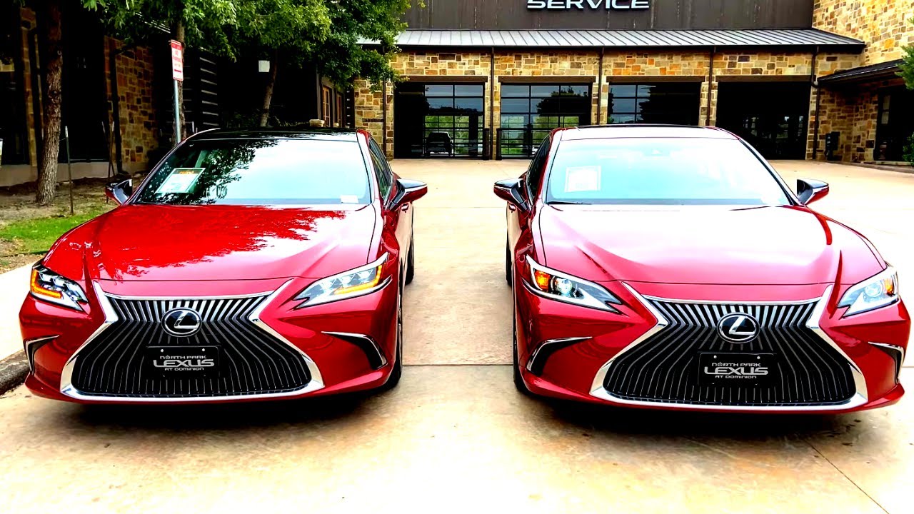2021 Lexus ES350 Ultra Luxury Vs Premium Model Comparison