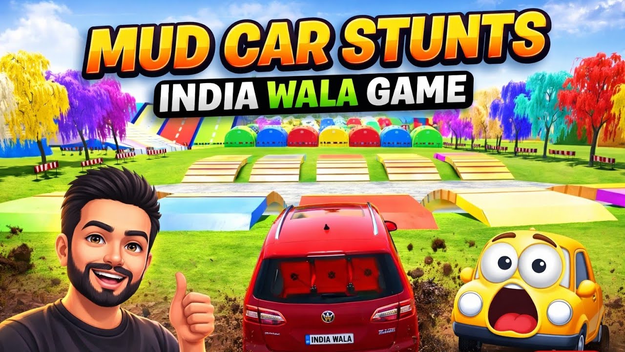 Mud Car Stunts: India Wala Game | Extreme Off-Road Racing 3D