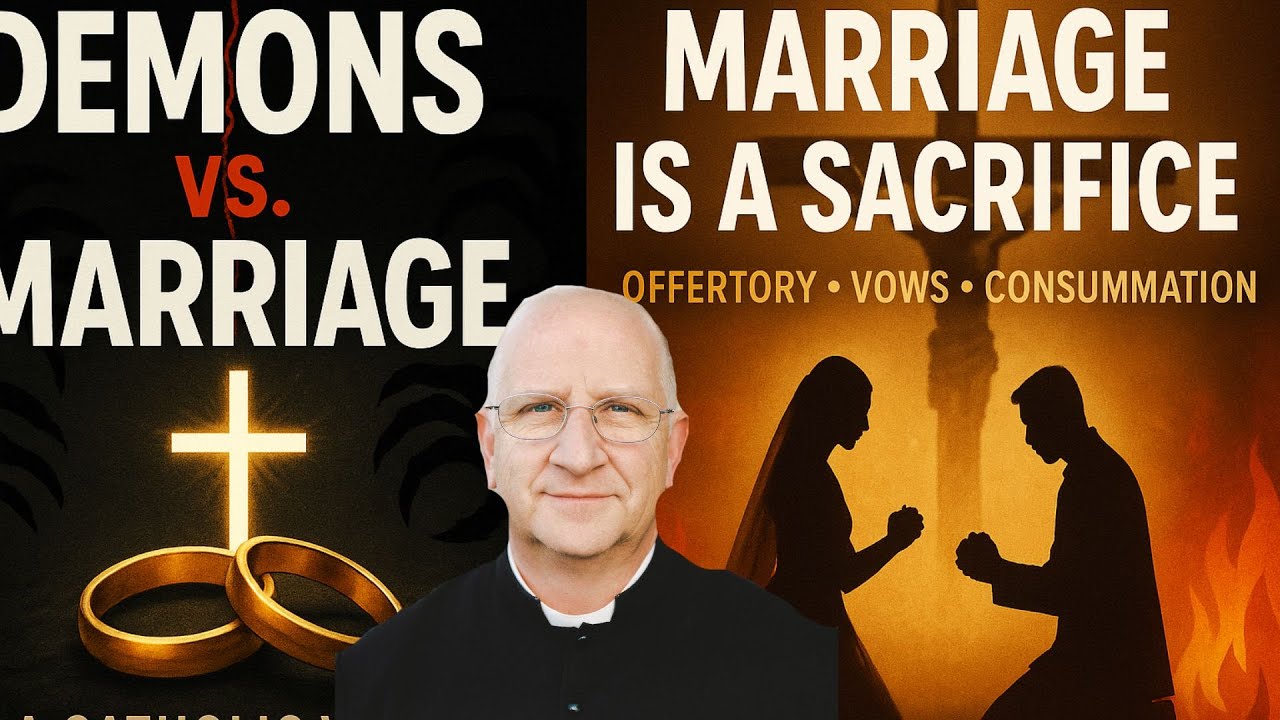 Spiritual Warfare & Marriage 2/3 | How Demons Attack Courtship, Vows, and Family ~ Fr. Ripperger