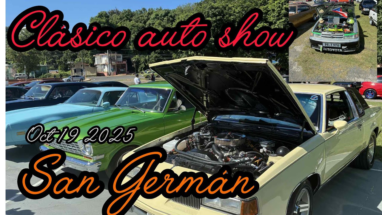 Auto show de san Germán oct 19 2025
