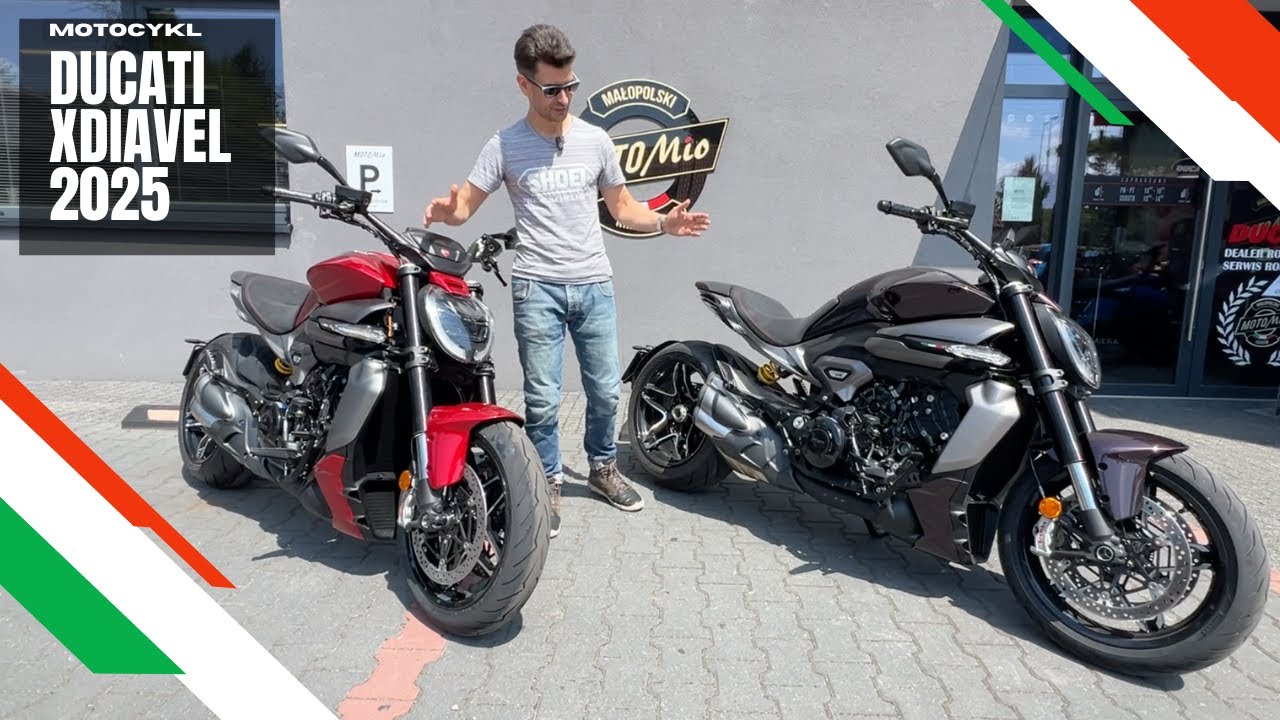 Dwa kolory, dwa charaktery. Kt&oacute;ry wybierasz? - Ducati XDiavel V4 2025