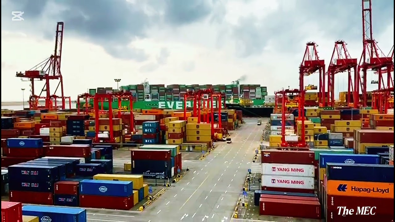 CICT Port Operations | Colombo International Container Terminal | Mega Quay Crane Operations