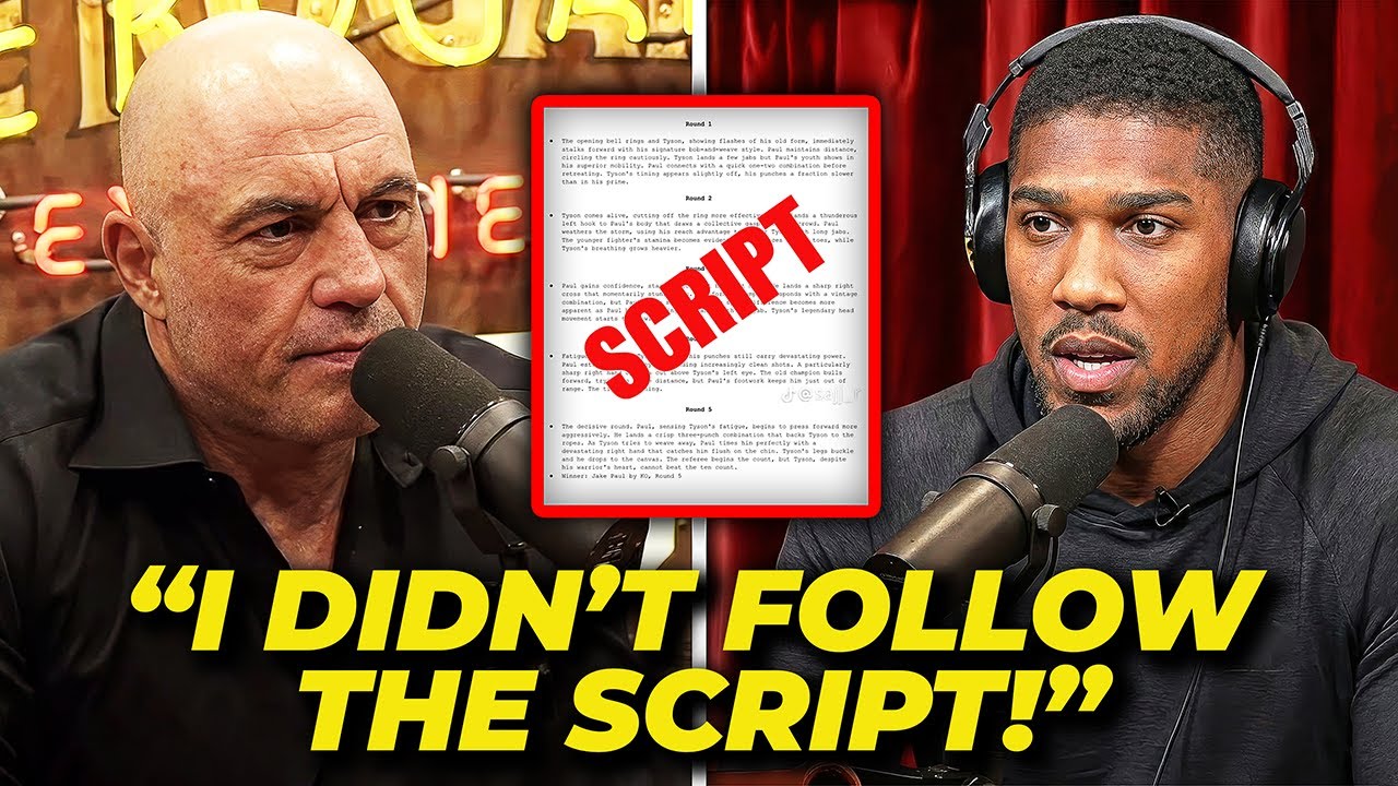 Anthony Joshua EXPOSES Jake Paul for Trying to SCRIPT the FIGHT!