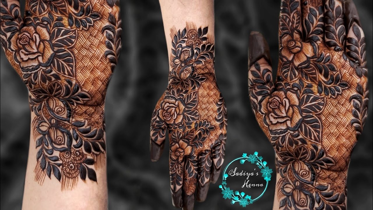 Simple And Easy Mehndi Designs | Checks Mehndi Designs |Rose Mehndi Design |New Mehndi Design 2023