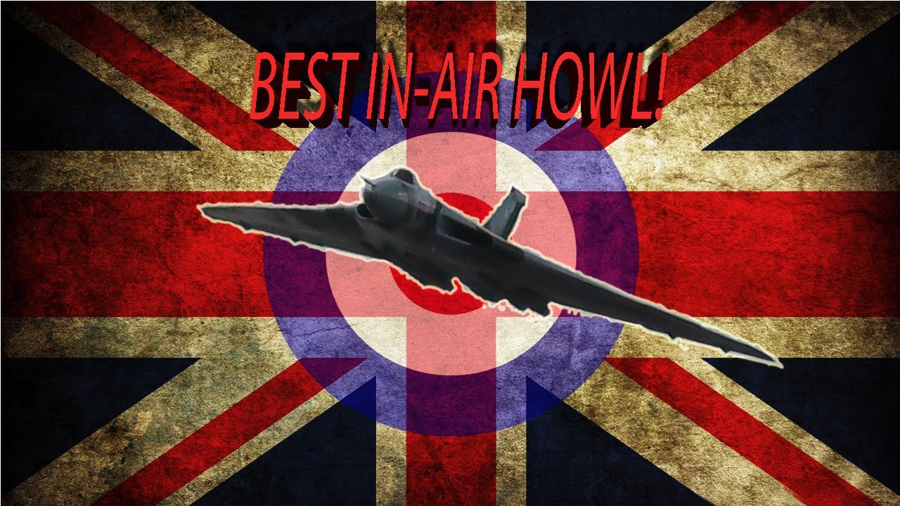 Best Vulcan XH558 In-Air Howl on YouTube! (08/06/2014)