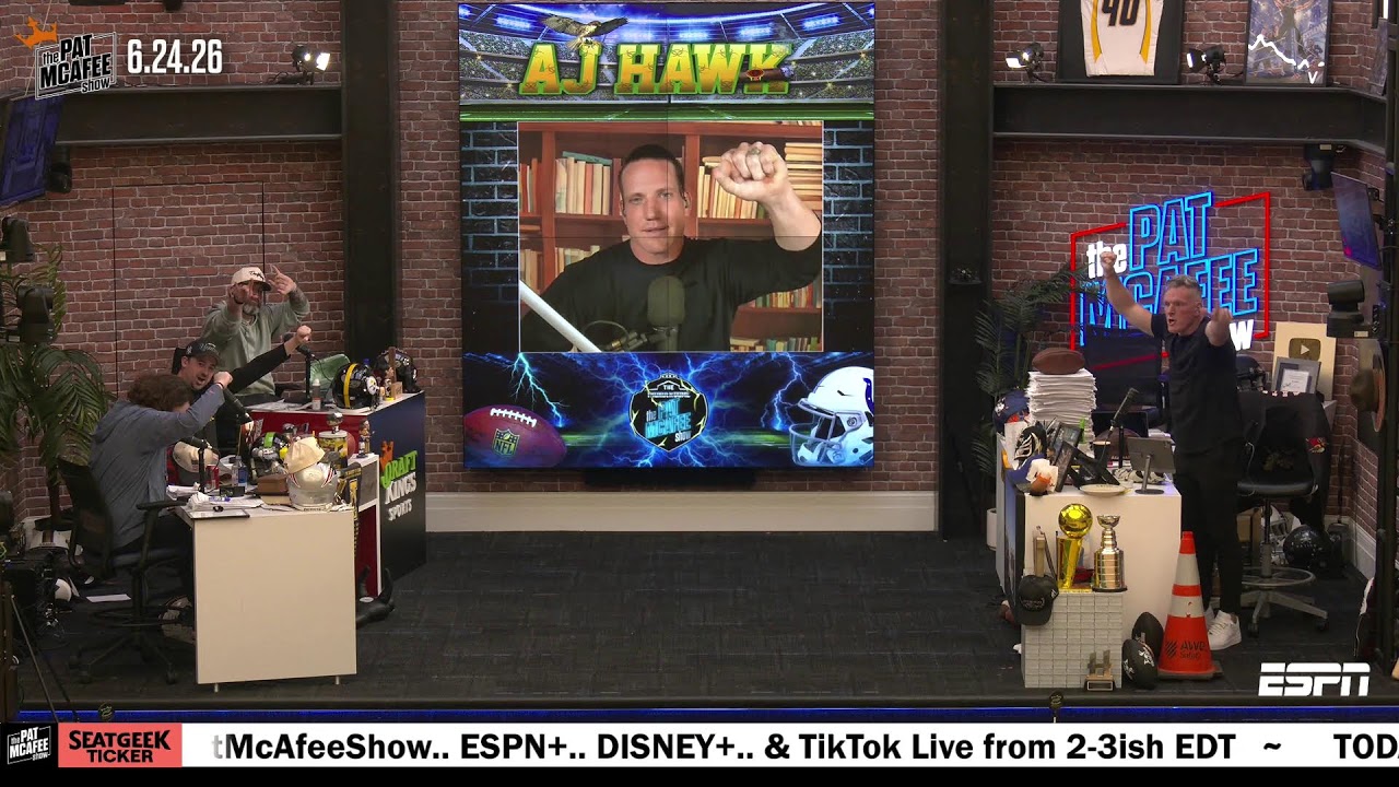 The Pat McAfee Show Live | Wednesday June 24th 2026