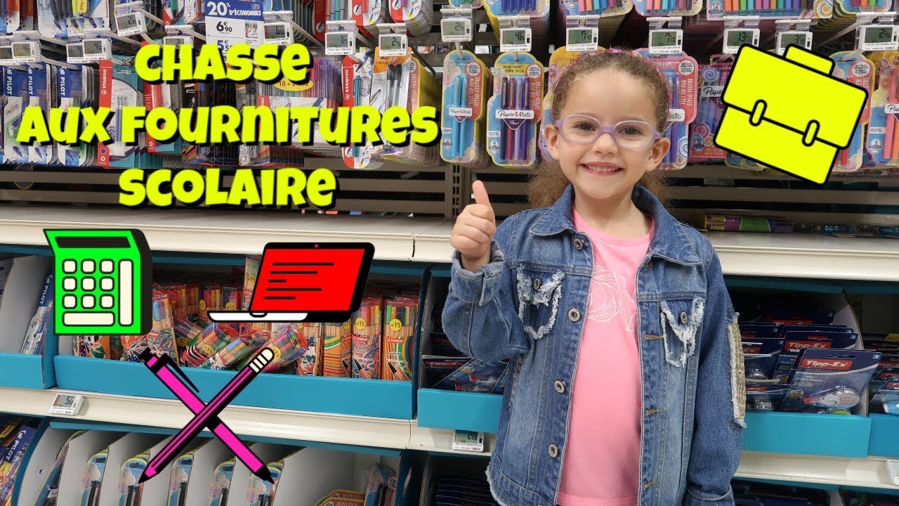 CHASSE AUX FOURNITURES SCOLAIRE 2019 [BACK TO SCHOOL]