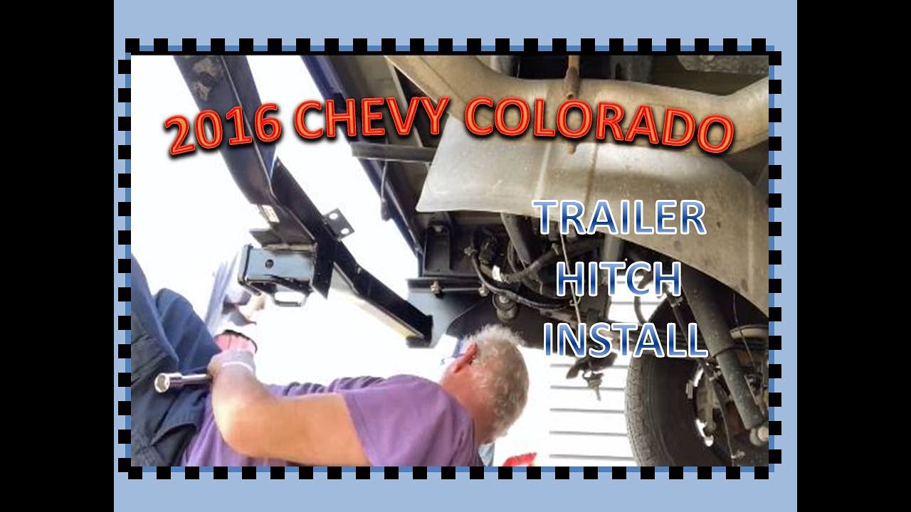 2016 Chevy Colorado Hitch Install