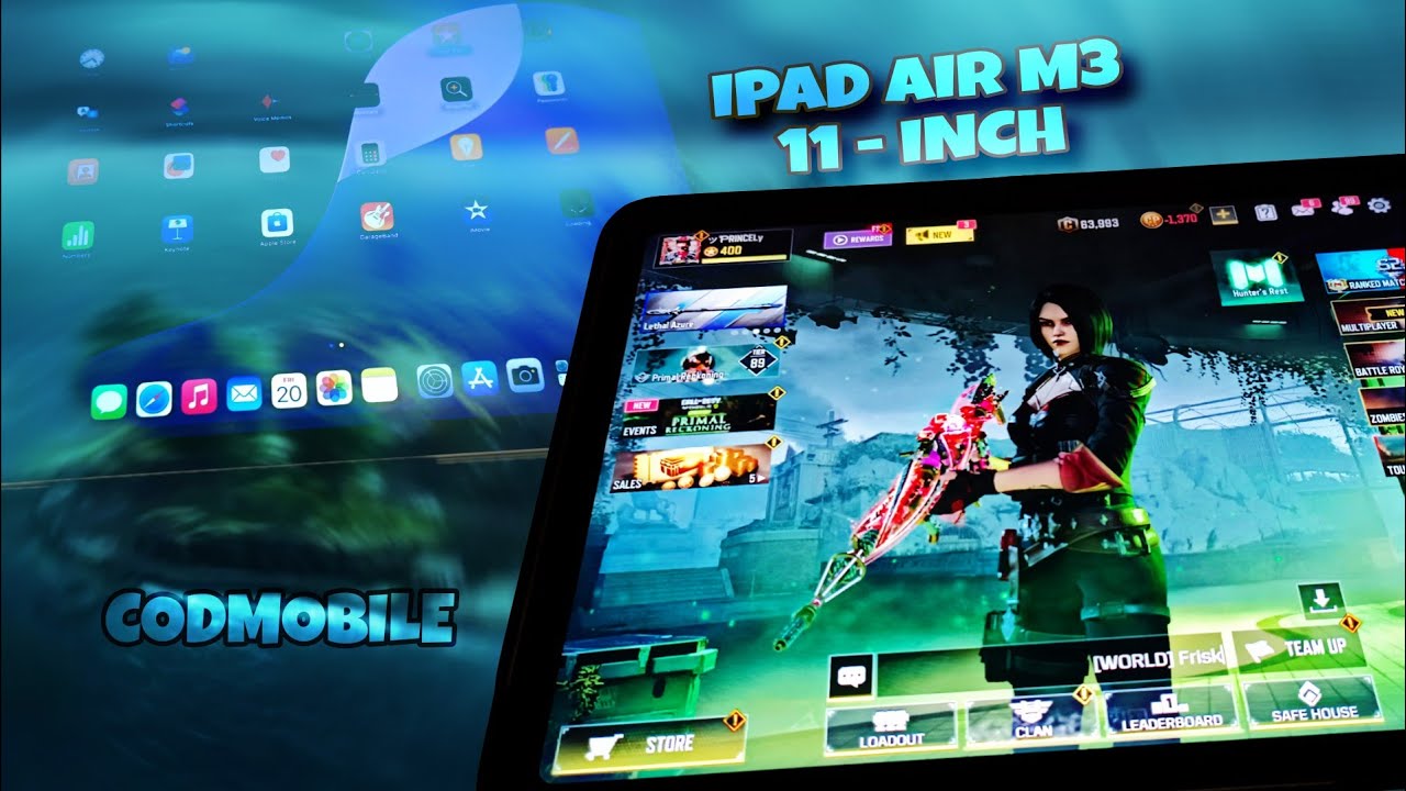 IPad Air M3 Unboxing + Cod Mobile Gameplay | Graphics Test, FPS | IPAD UNBOXING | CODMOBILE