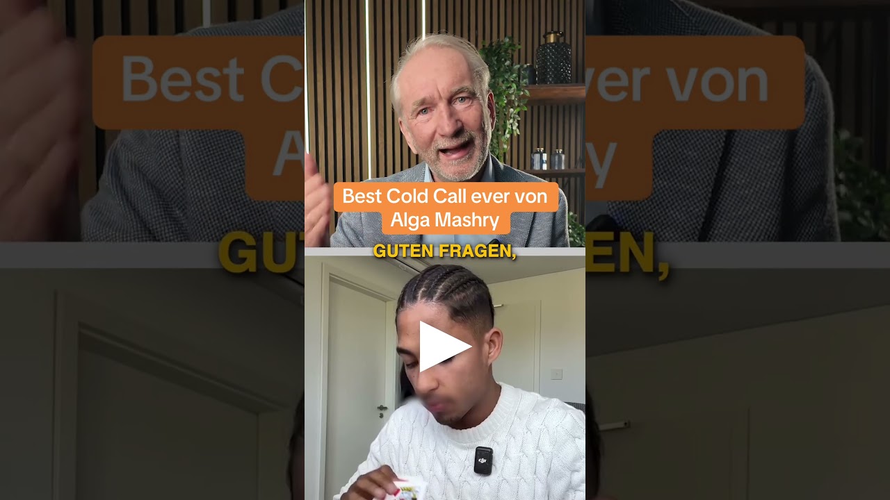 Starker Cold Call, aber Termin wird nicht stattfinden!