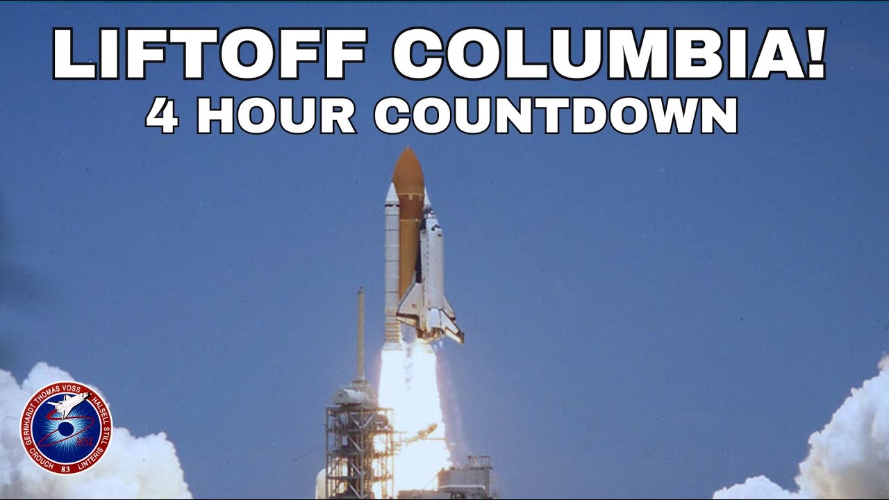 4-Hour Space Shuttle Launch Countdown & Liftoff | STS-83 | Space Shuttle Video Archive
