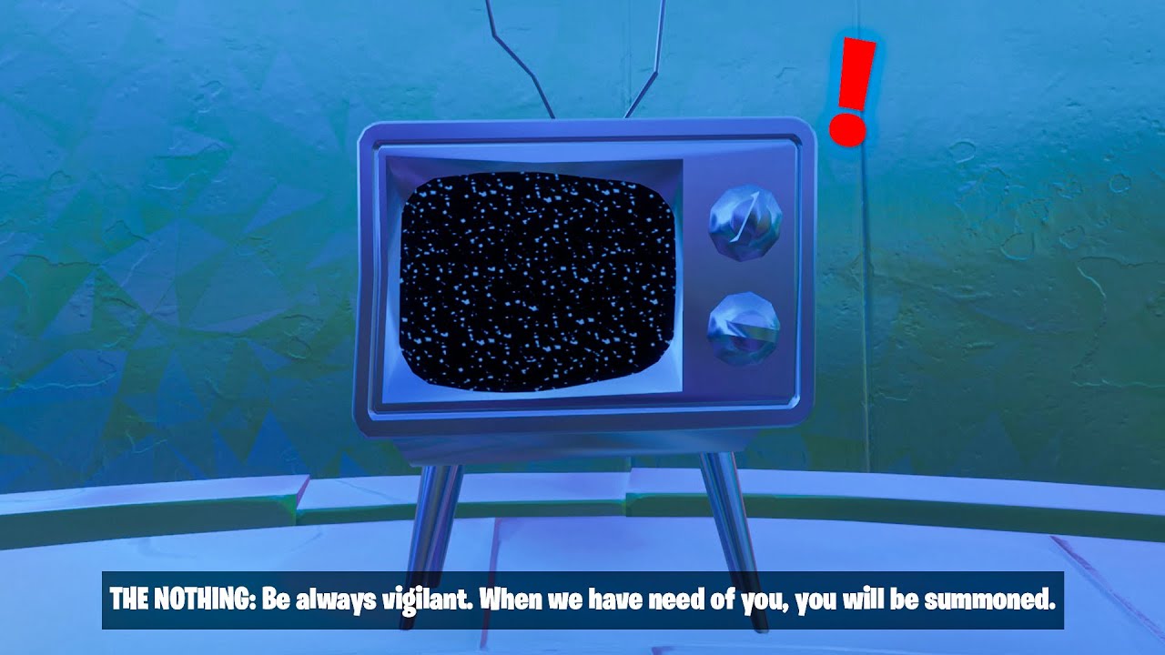 Fortnite The Nothing Voice Revealed! (All The Nothing Dialogues)