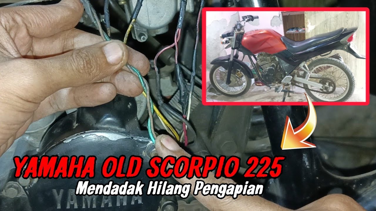 🔴 BOCORAN❗ILMU KELISTRIKAN DAN PENGAPIAN❗YAMAHA SCORPIO LAMA❗SALAH SATU LEGENDARIS DI MASA NYA DULU