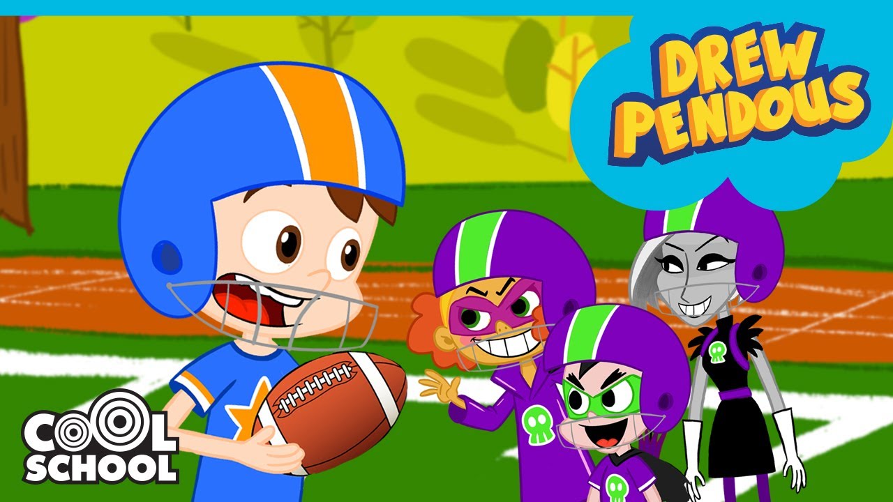 The Thanksgiving Football Game! 🦃  🏈  The Stupendous Drew Pendous | Cartoons for Kids