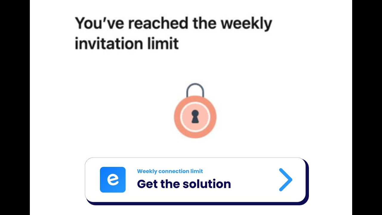 Bypass The New LinkedIn Connection Invite Limit | 2021