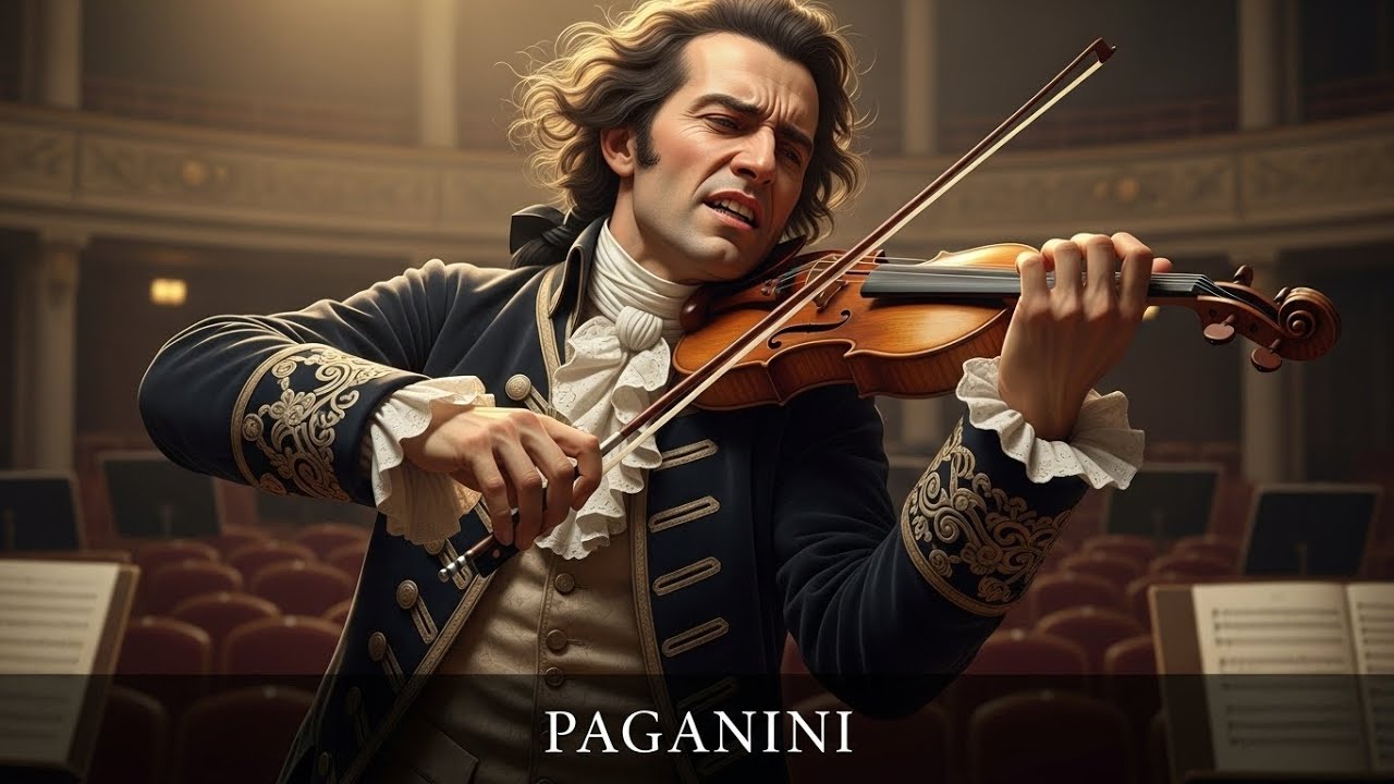 🎻Paganini Inspired Solo Violin | Dark Virtuoso Classical Music🎻legendary violin.