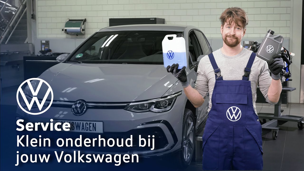 Alles over Klein Onderhoud | Volkswagen Service | Volkswagen Nederland