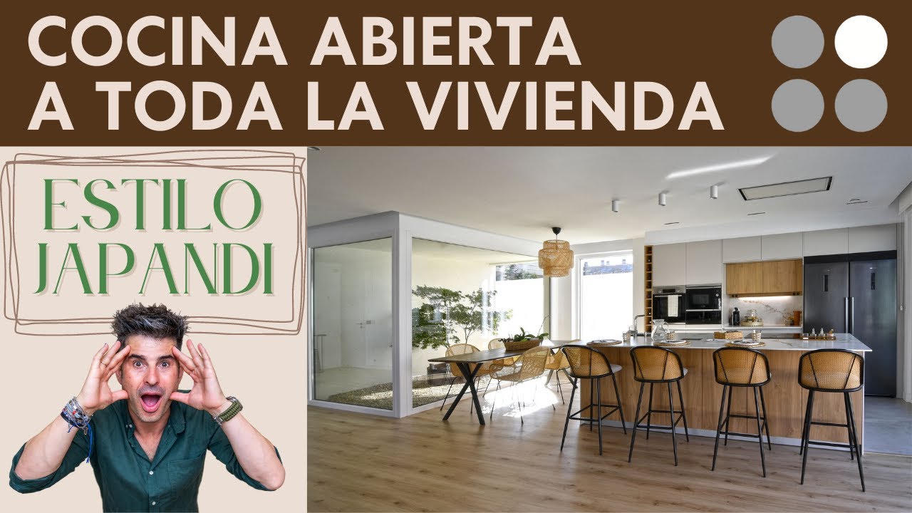Cocina Cashmere y Madera CON ISLA ABIERTA al salon CJR