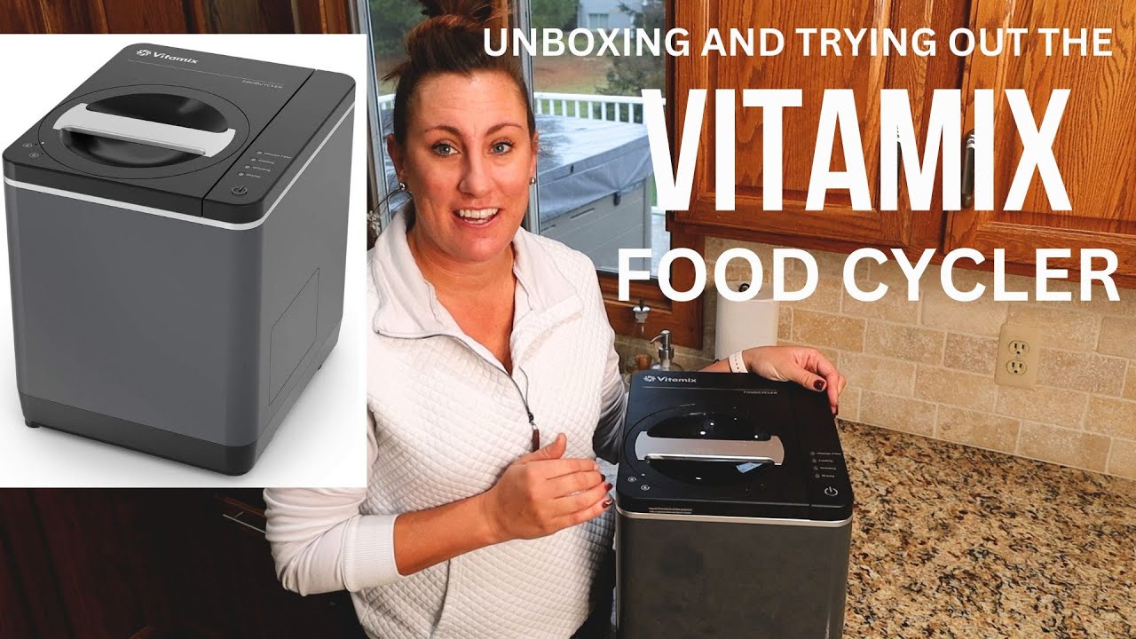 Unboxing and Testing out the Vitamix Food Cycler Automatic Composter for Gardening #unboxing