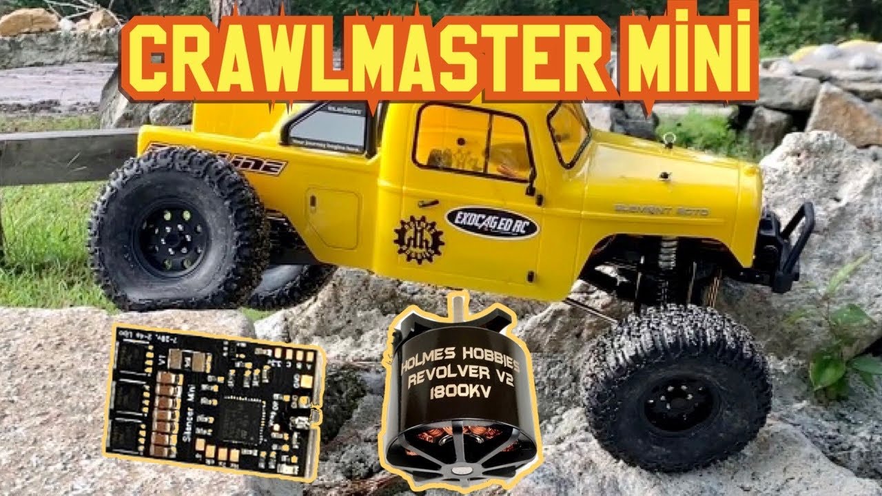 Crawlmaster Mini with 1800kv Revolver in the Ecto