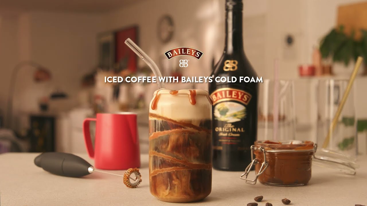 Iced Coffee with Baileys Cold Foam