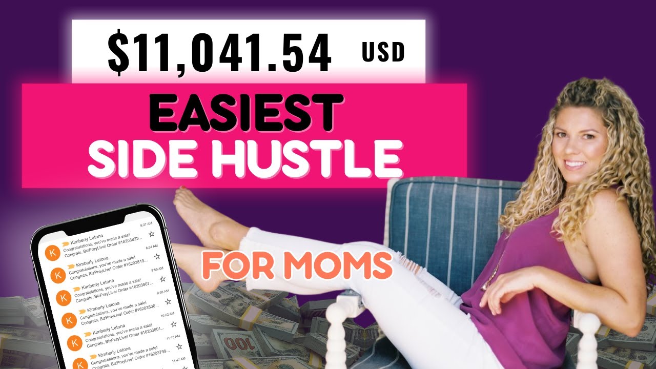 Easiest Digital Product Side Hustle to Start in 2026 (Even With Kids at Home)