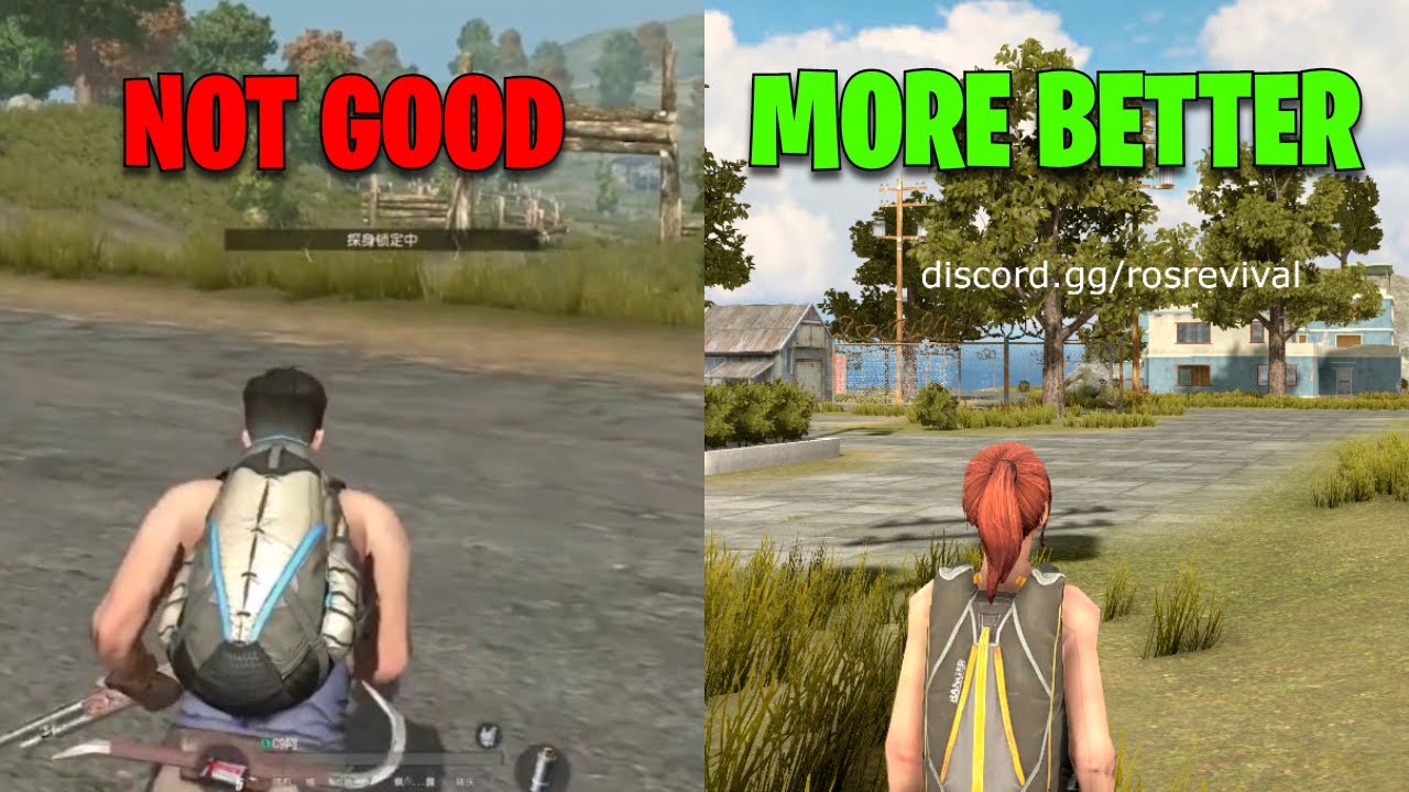 Is RoS Revival Ultra Graphics Better than RoS Ultra? | Rules of Survival
