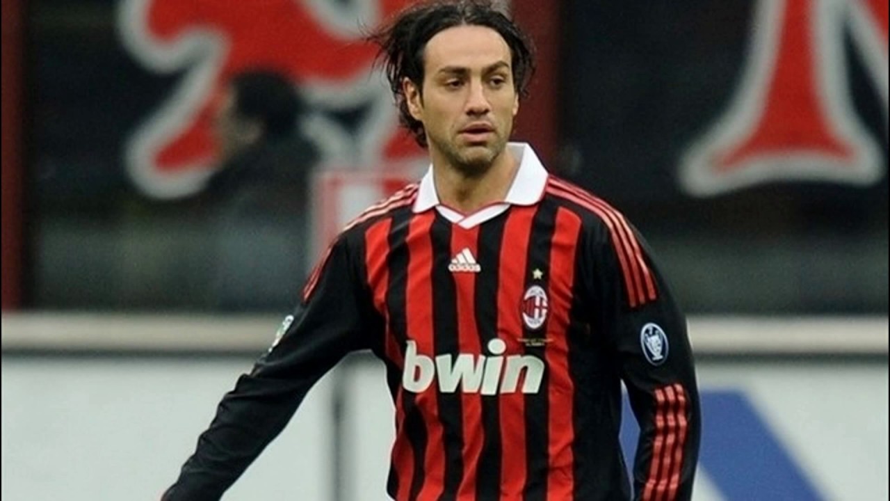 Alessandro Nesta and his wife and children