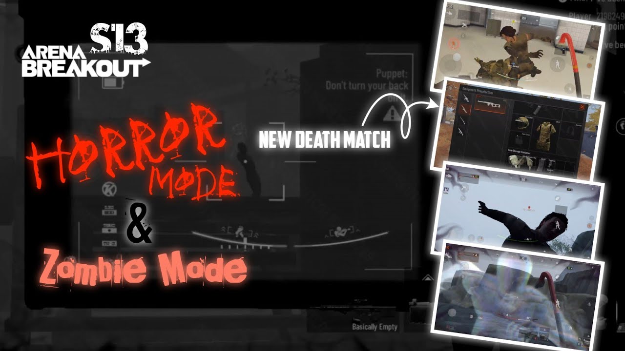 I CAN'T UNDERSTAND NEW S13 UPDATE 😰 | Arena Breakout S13 | Part 1 | Zombie & Horror Modes | KrighX