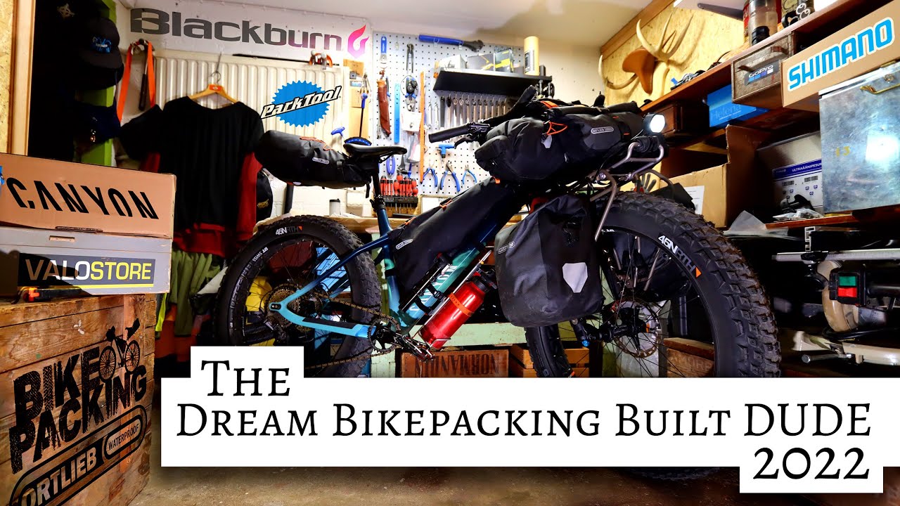 The Dream Bikepacking Built - DUDE CF9 2022 - Ortlieb - Blackburn - Lumonite - Shimano