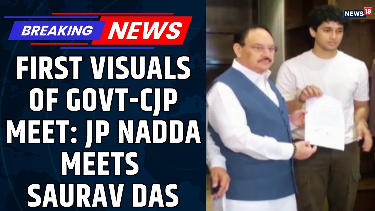 First Visuals: JP Nadda Jitendra Singh Meet CJP Representatives in Crucial Meeting Today | News18