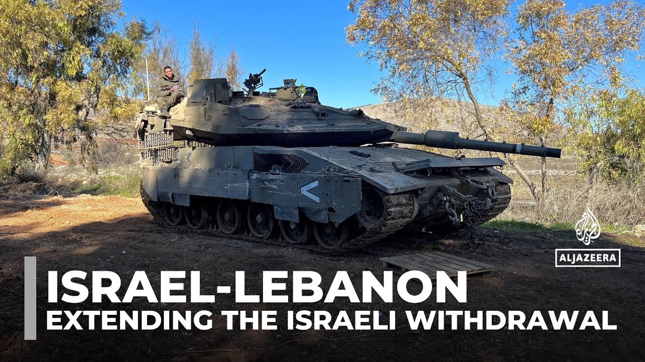 Lebanon ceasefire: Israeli military withdrawal delayed