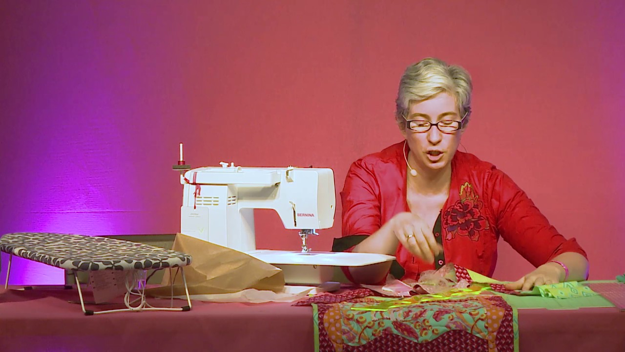 AU FIL D'EMMA - Réaliser une bordure de patchwork - Plateau TV - Pour l'Amour du Fil 2017 (FR)
