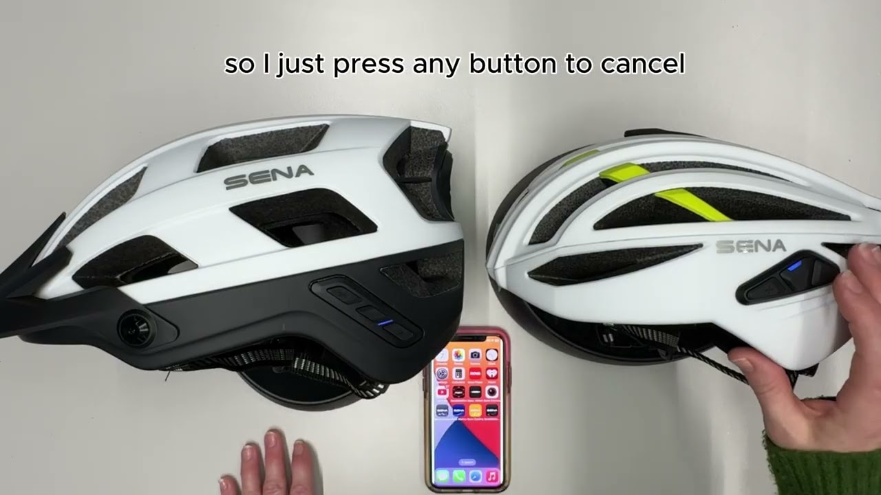 SENA Cycling Helmets | M1 EVO & R2 EVO Phone Pairing + Mesh Intercom Setup