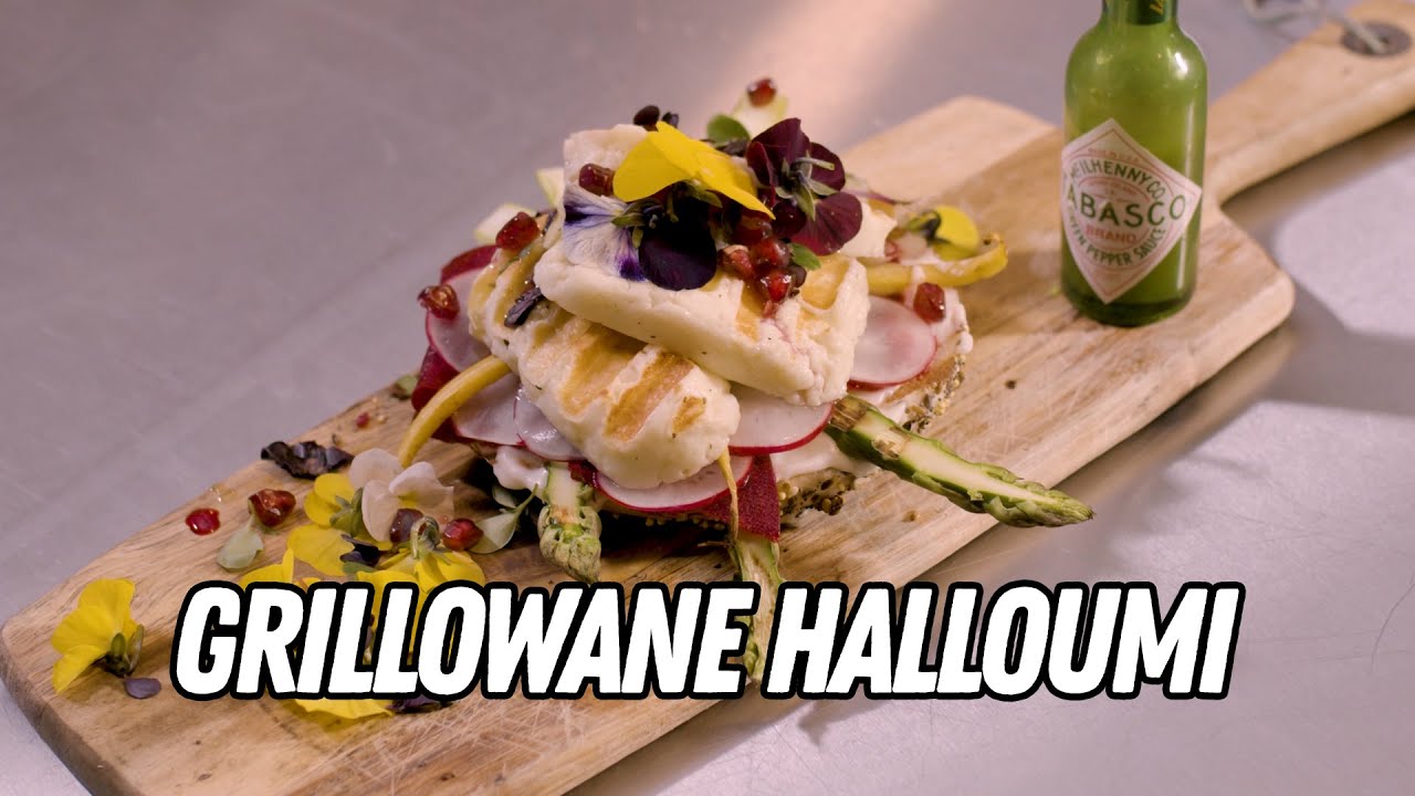 GRILLOWANE HALLOUMI ZE SZPARAGAMI