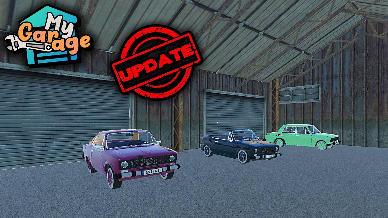 [UPDATE] USED CARS - NEW ITEMS - NEW SHOPS - My Garage #5 Radex