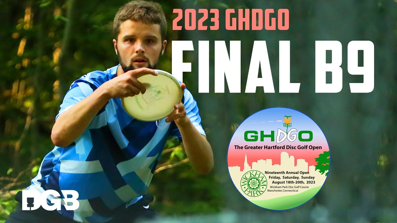 2023 Greater Hartford Disc Golf Open | MPO Final Round | Back 9