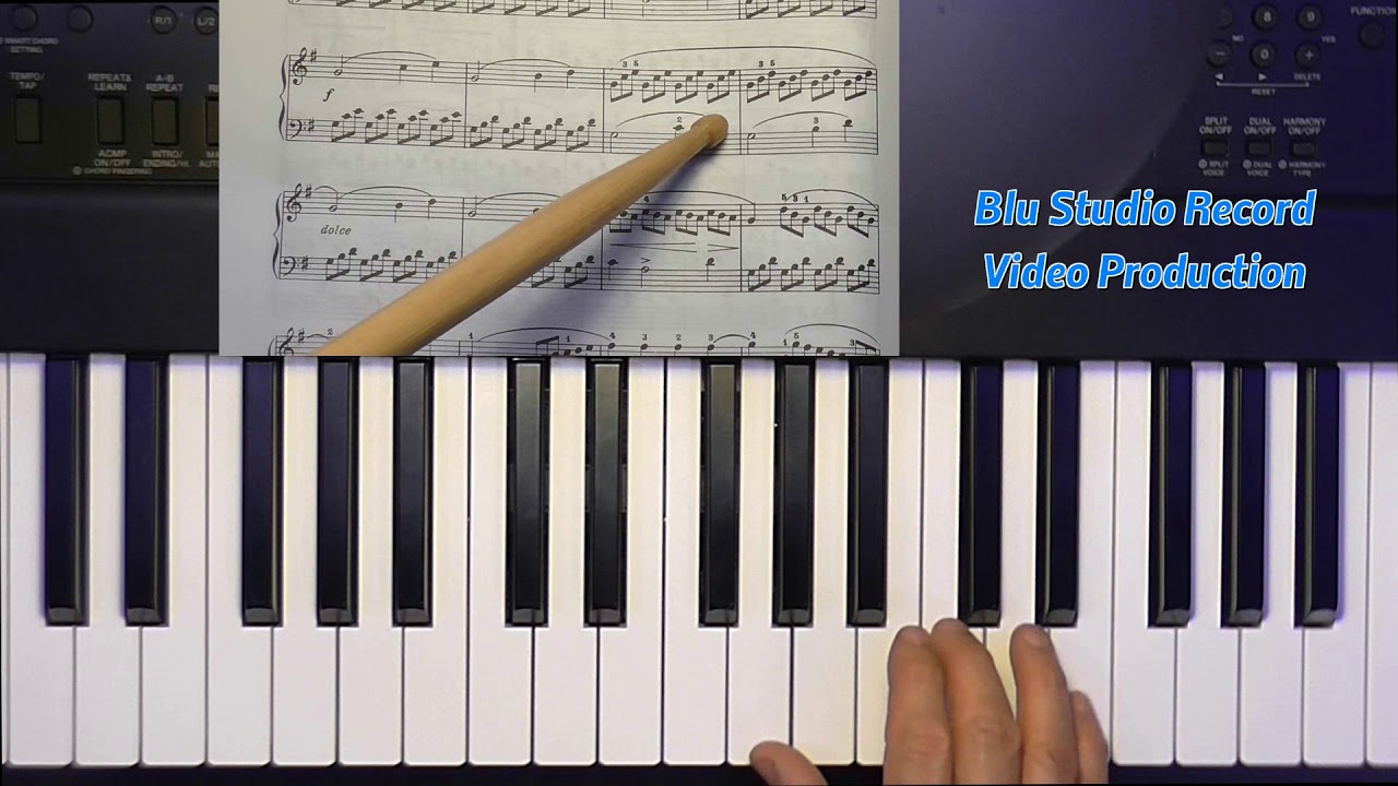 [82] Lezioni di pianoforte - School of piano - Piano lesson - Beyer es. 74 versione free youtube
