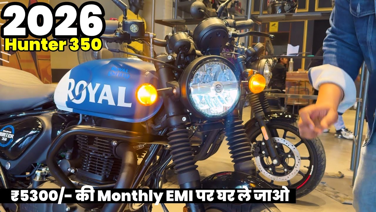 2026 Hunter 350 Rebel Blue Price Changes & Finance | Detailed Review