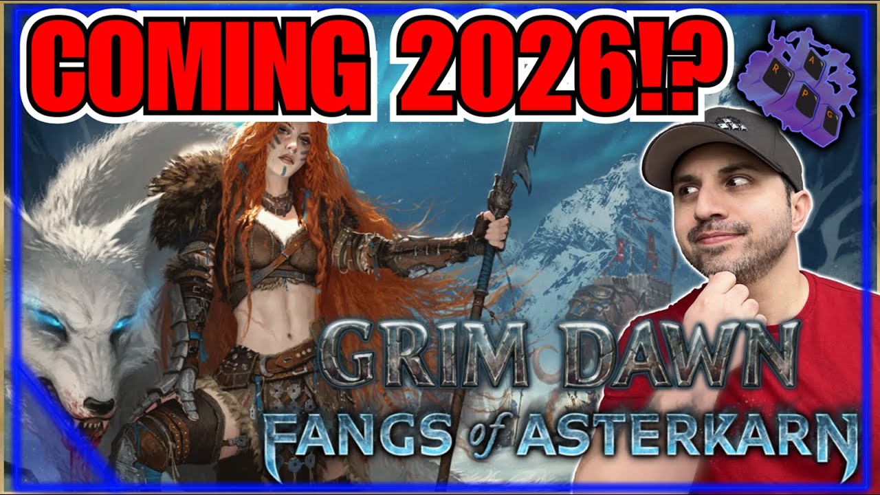 Временные рамки Crate DROPS для Grim Dawn Fangs Of Asterkarn... Крупнейший DLC!?