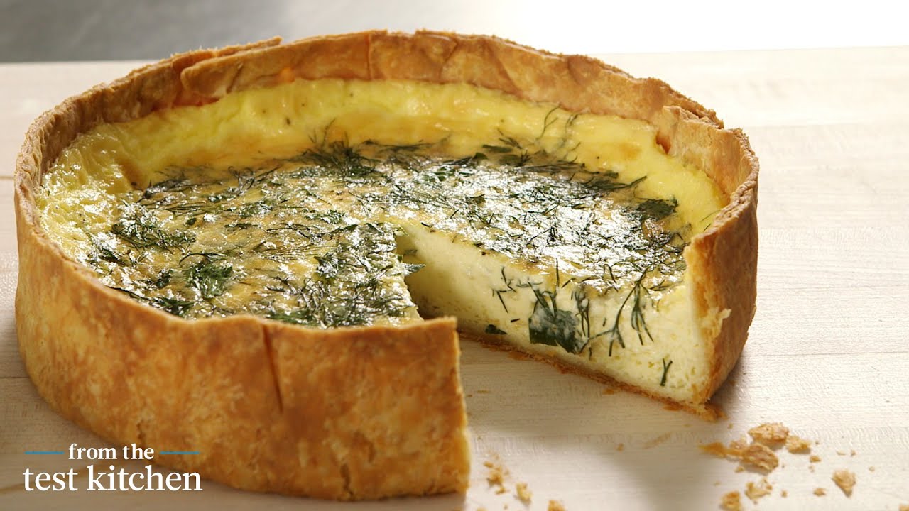 Fresh Herb Quiche - From the Test Kitchen