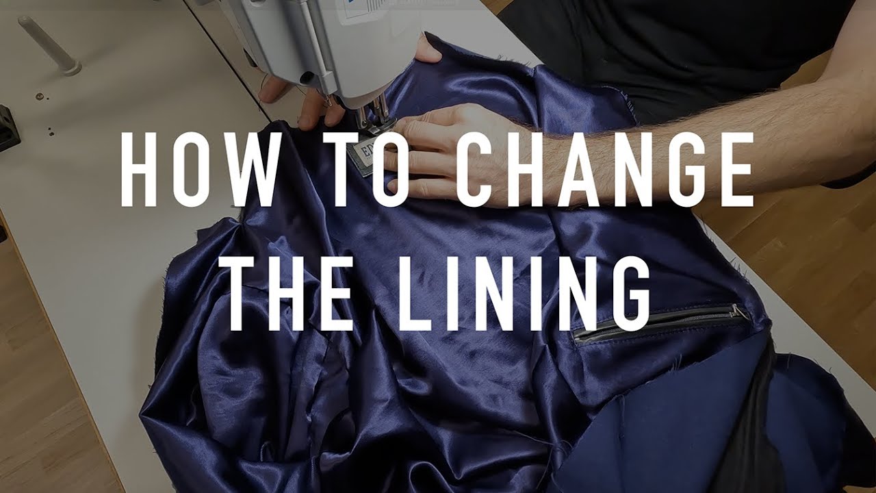 $400 Leather Jacket Repair - Changing the Lining