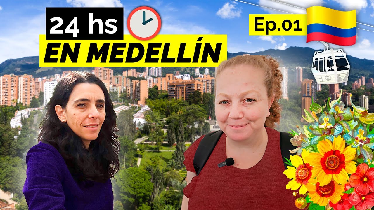 24 HORAS en MEDELLÍN, COLOMBIA por PRIMERA VEZ | Feria de las Flores