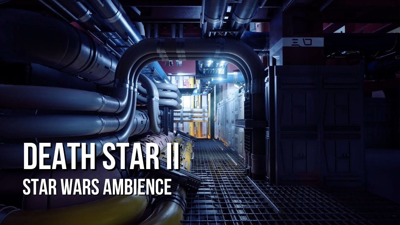Death Star II Engineering | Star Wars Ambience | Industrial White Noise, Chatter