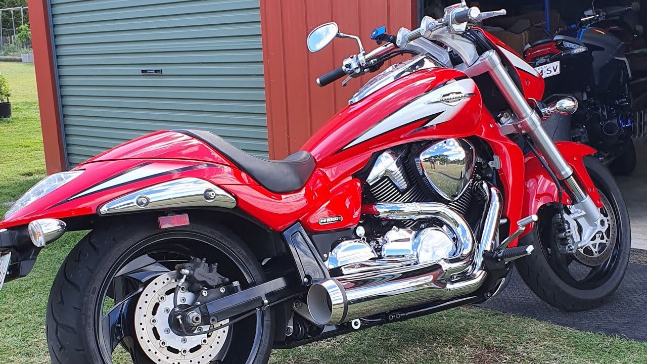 Suzuki M109R Velocity Pro Shorty Exhaust Install