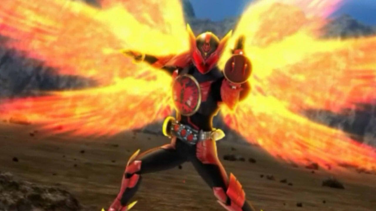【ガンバライジング】GLR 仮面ライダーオーズ プトティラコンボ/タジャドルコンボ ロストブレイズ/エナジーアイテム「明日」