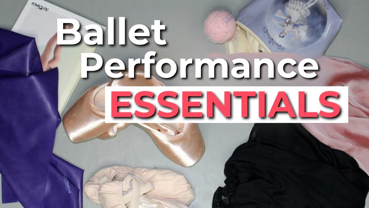 Ballet Performance Essentials Checklist | What to Pack in Your Dance Bag